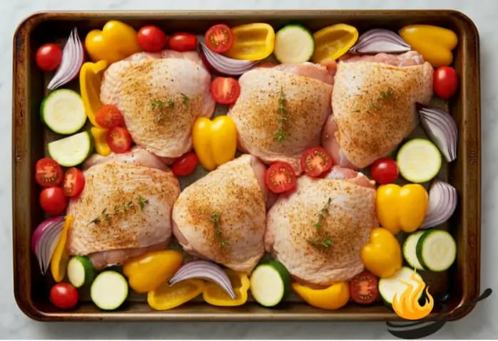 Greek Sheet Pan Chicken