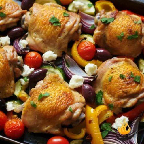 Greek Sheet Pan Chicken