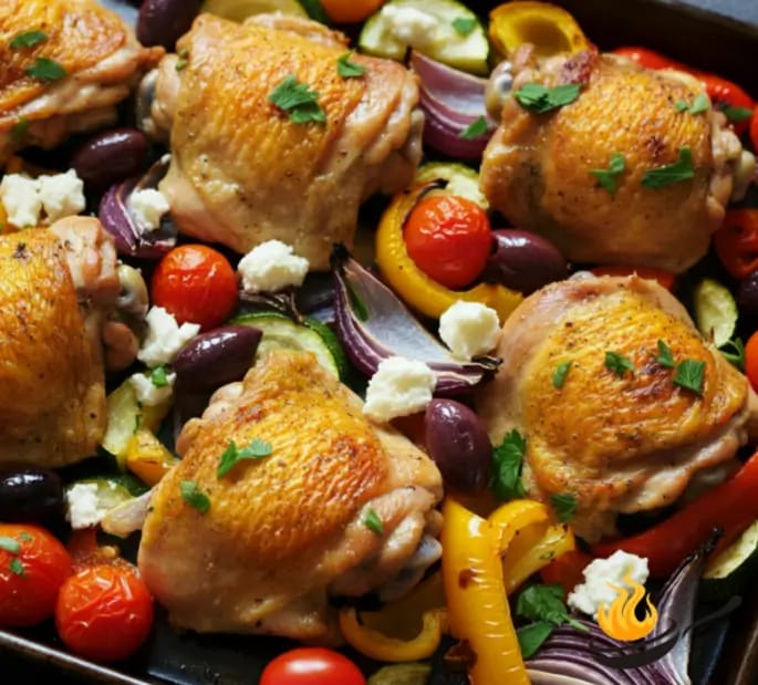 Greek Sheet Pan Chicken