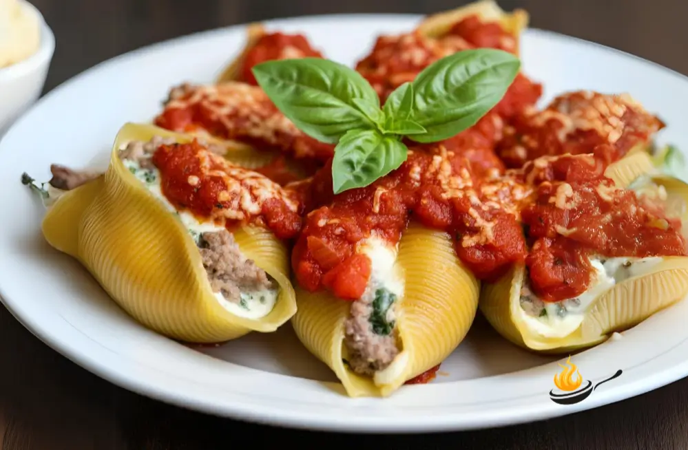 Stuffed Shells with Meat