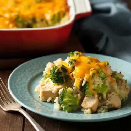 Chicken Broccoli Rice Casserole