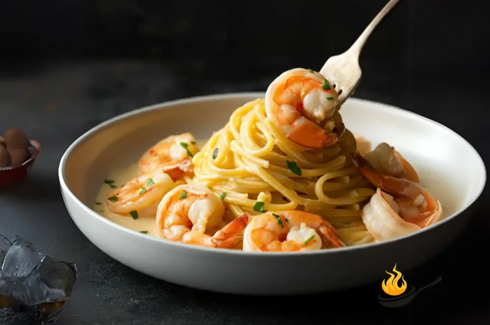 Creamy Shrimp Scampi