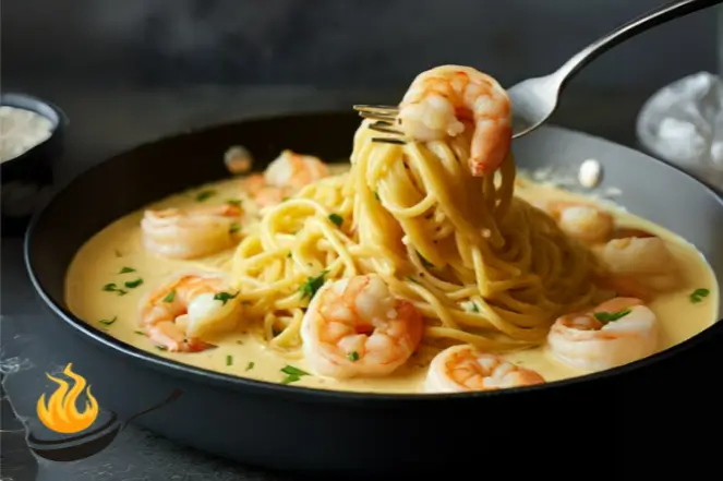 Creamy Shrimp Scampi