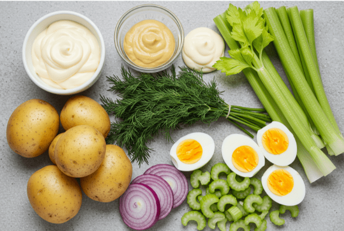 Hellmann’s Potato Salad Ingredients