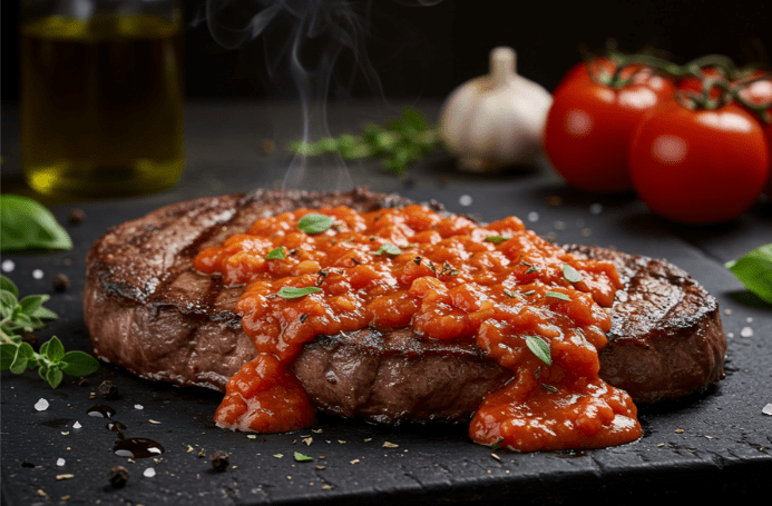 Recipe Steak Pizzaiola