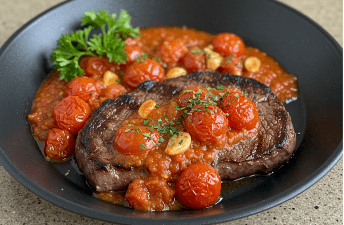 Recipe Steak Pizzaiola