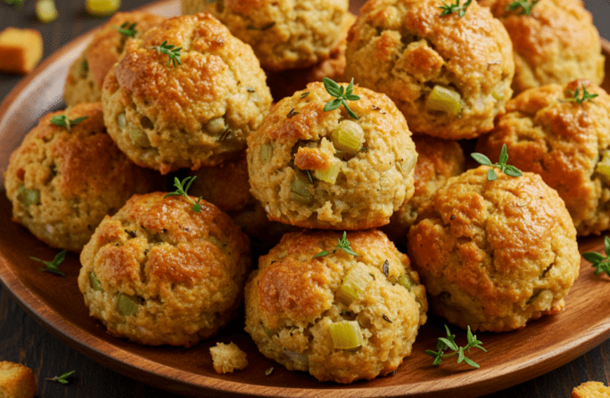 Bread Stuffing Balls Recipe